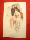 Ilustrata - Scena de alcov - Her gift - 1909 SUA