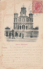 CRAIOVA BISERICA MANTULEASA VERSO POLITA DE ASIGURARE CLASICA TCV CIRC.1902 foto