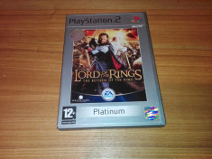 Joc ps2/Playstation 2 The Lord of the Rings The Return of the King foto