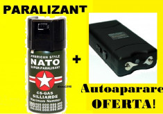 Spray Paralizant ELECTROSOC LANTERNA Autoaparare foto