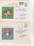 Bnk ip Lot 2 intreguri postale 1975 - circulaet - CMU de handbal, Dupa 1950