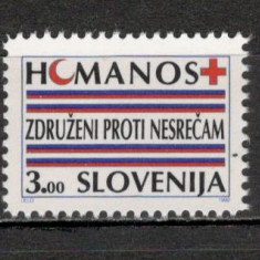 Slovenia.1992 Timbre de binefacere-Crucea Rosie MS.803