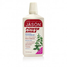 Apa de gura Jason Power Smile pentru albire si respiratie proaspata, 473ml foto