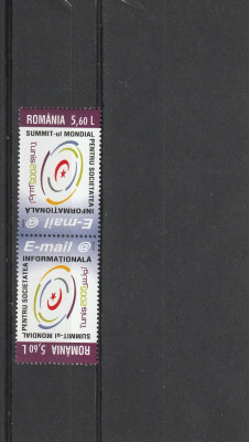 Samit Tunis TB Nr List 1696a Romania. foto