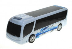 Autobuz cu baterii Airport Express cu lumini 3D foto