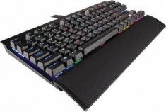 Corsair Tastatura Mecanica K65 LUX Cherry MX - Negru (EU) foto