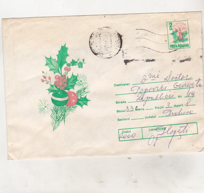 bnk ip Intreg postal 1990 - circulat