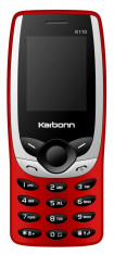 Karbonn K110 Dual SIM Black Red foto