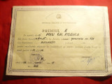 Diploma -Premiul II Scoala Generala 191 Bucuresti 1972