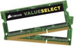 DDR3 SODIMM Corsair 8GB (2x4GB) 1600MHz CL11 1.35V foto