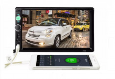 Multimedia Video Player Auto, 1080P, 2 DIN, 7 inch, Bluetooth, USB foto