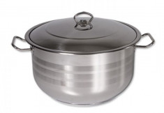 Oala cu capac din inox 6L Zilan Grando 7345 foto