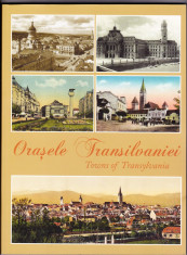 Orasele Transilvaniei,carte mare noua MNIR 2013,harti,ilustrate postale vechi 3 foto