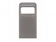 Memorie USB Kingston DataTraveler Micro 32GB USB 3.1/USB 3.0 Metal foto