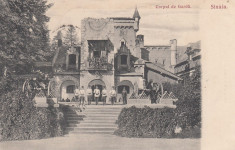 SINAIA CORPUL DE GARDA CASA REGALA CIRCULATA 1906 foto