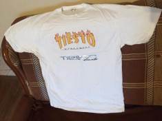 Vand tricou Tiesto World Wide marimea XL alb foto