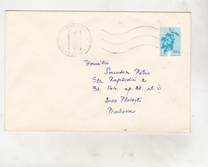 bnk ip Intreg postal 1976 - circulat - felicitare