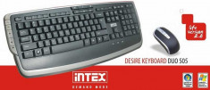 Set tastatura si mouse Intex Duo-505 foto