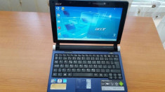 Mini laptop Acer Aspire One 10.1&amp;quot; 1,6ghz/2gb/120gb/video 256mb foto