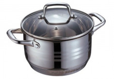 Cratita inox cu capac 18 cm Blaumann 1344 Modern + Line foto