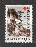 Slovenia.1992 Timbre de binefacere-Crucea Rosie MS.804, Nestampilat