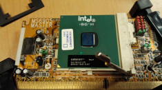 Adaptor MSI MS-6905 cu Socket-370 la Slot-1 cu procesor Intel Pentium si cooler foto