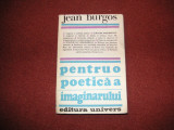 Jean Burgos - Pentru o poetica a imaginarului