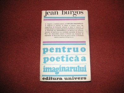 Jean Burgos - Pentru o poetica a imaginarului foto