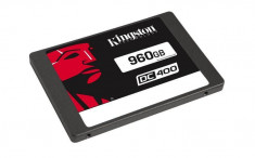 SSD Kingston, 960Gb, DC400, SATA 3.0, 7mm, rata transfer r/w 555mbs/520mbs, dimensiuni: 100.0mm x 69.9mm x 7.0mm foto