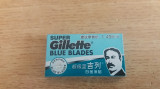 VECHI SET LAME RAS - GILLETTE - BLUE BLADES - PIESA DE COLECTIE