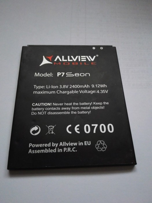 Acumulator Allview P7 seon nou original