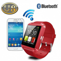 Ceas U8 SmartWatch cu Bluetooth pentru iPhone si Android foto