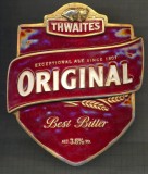 ZET 369 PLACHETA MARE -SIMBOL CAII SHIRE -THWAITES- FIRMA DE BERE MAREA BRITANIE
