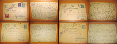 Carti Postale Romania Regalista Cenzurate Militar soldati.Pret pe bucata-29 buc. foto