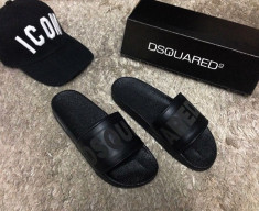 ~REDUCERE~ Papuci/slapi Dsquared D2 de strada/plaja/piscina MODEL UNIC IN RO !!! foto