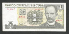 CUBA 1 PESO 2010 , XF+ [1] P-128g foto