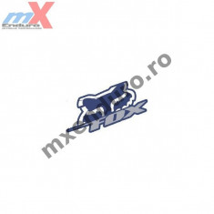 MXE Abtibild Fox culoare albastra 10 cm Cod Produs: 14270007000AU foto