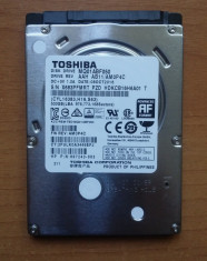 Hard Disk Laptop Toshiba NOU 500GB, 5400 rpm, 8MB, SATA 3 foto