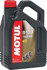 MXE Ulei Motul 5100 4T 15W50 4L Cod Produs: 104083 foto