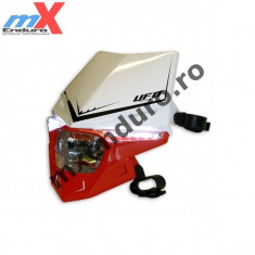 MXE Carena+far halogene &amp;quot;Stealth&amp;quot; rosu-alb Cod Produs: UF1715W070AU foto