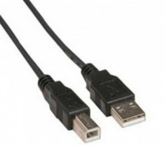 Cablu date USB A -USB B pentru imprimanta, scaner foto