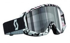 MXE Ochelari cross Scott Recoil Xi Pro Chrome Smash culoare alb/argintiu Cod Produs: 2208312920AU foto