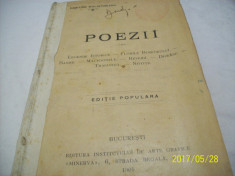 poezii- dimitrie bolintineanu- editie populara-an 1905 foto