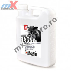 MXE Ulei moto 4T Ipone R4000 RS 20W50 Sintetic Plus ESTER - JASO MA2 - API SM, 4L Cod Produs: 800044IP foto