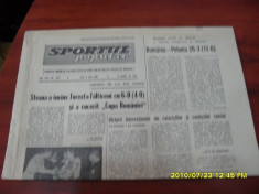 Ziar Sportul Popular 3 07 1967 foto