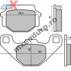 MXE Placute frana spate standard Kawasaki KLE500/AN 91- Cod Produs: 225101200RM foto