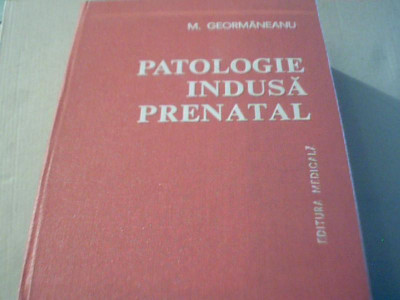 M. Geormaneanu - PATOLOGIE INDUSA PRENATAL { 1978 } foto