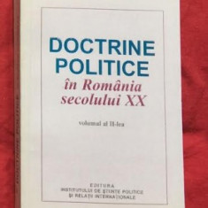 Doctrine politice in Romania secolului XX / coord. A. Cioaba, C. Nica Vol. 2