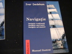 NAVIGATIATRADITIONALA-,ELECTRONICA-ASTRONOMICA-IVAR DEDEKAM-MANUAL ILUSTRAT- foto