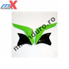 MXE Laterale radiator Kawasaki KXF 250/2007,culoare verde/negru Cod Produs: UF3783026AU foto